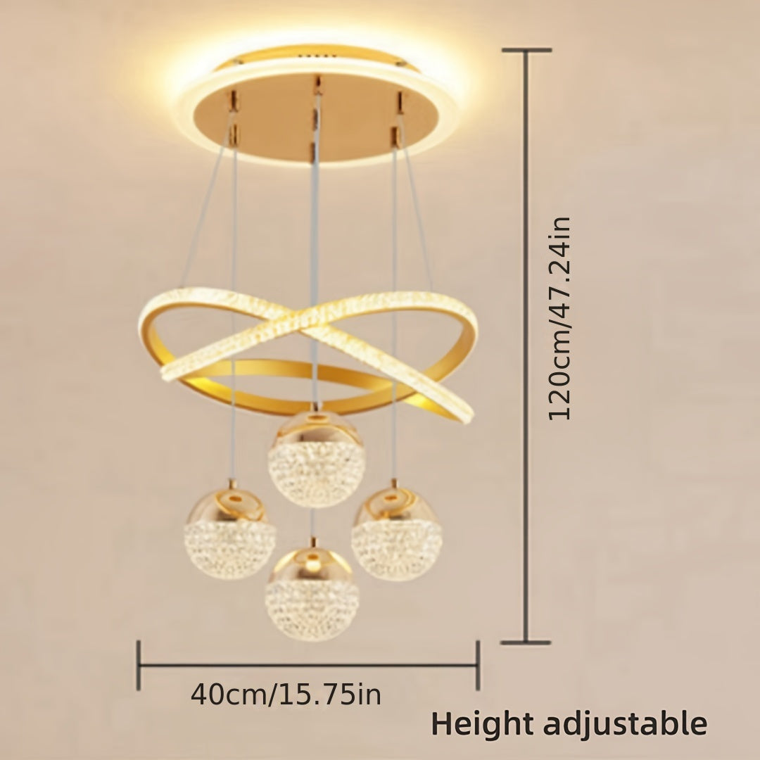 Modern LED tri-color variable light