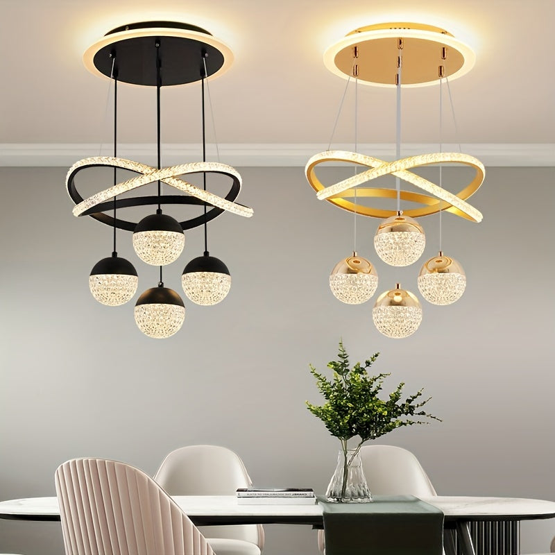 Modern LED tri-color variable light