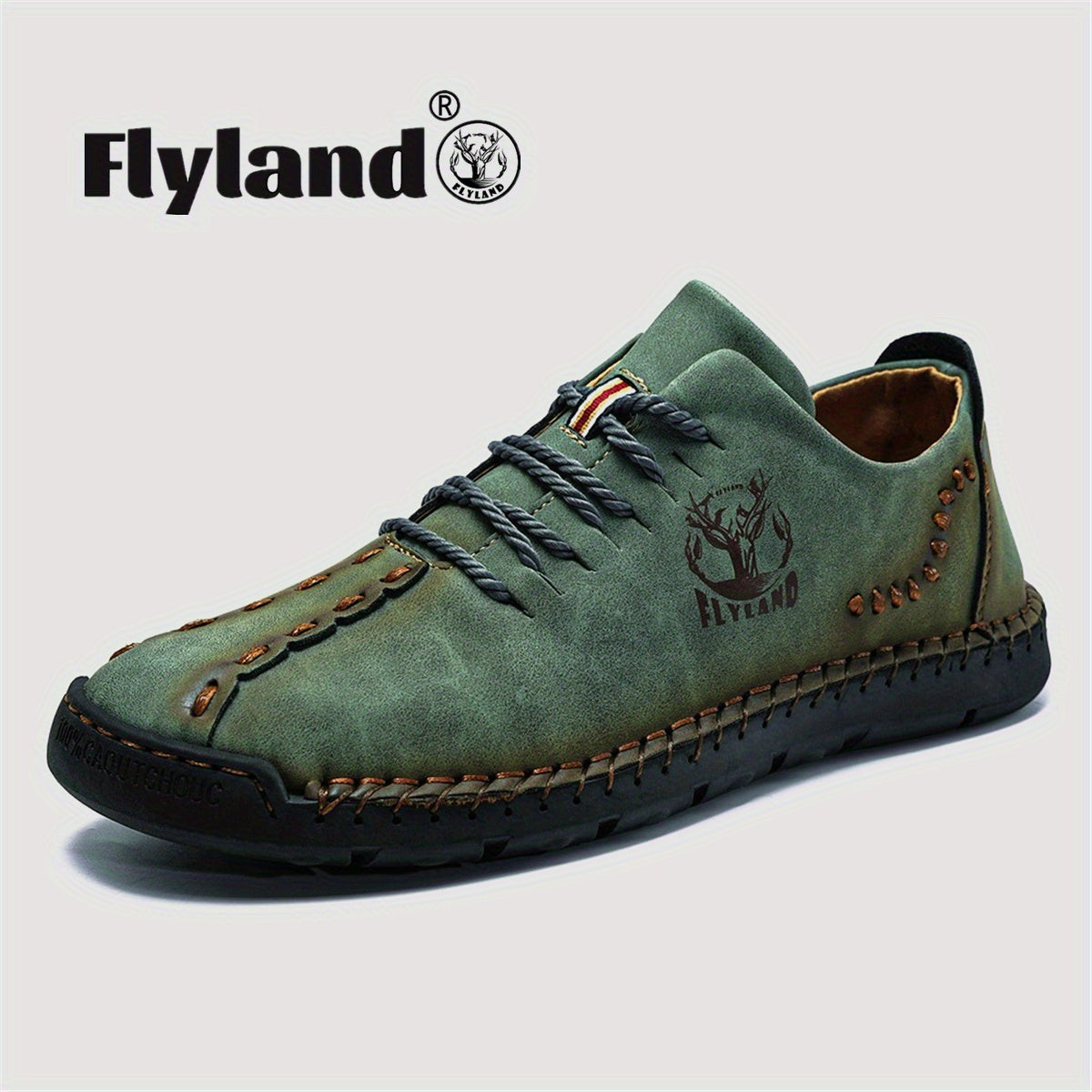 FLYLAND Original Men's Loafers Business Casual Shoes Dress Boots