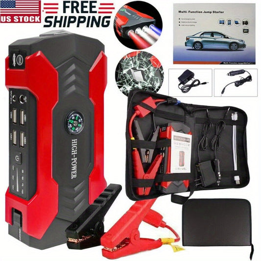 1pc Portable 29800mAh Car Jump Starter Battery Charger Emergency Power Supply