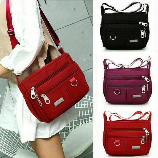 Multi-Pocket Crossbody Bag For Women