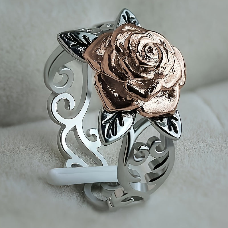 1 Unique Hollow Carved Exquisite Flower Express Love as A Gift (No Box)