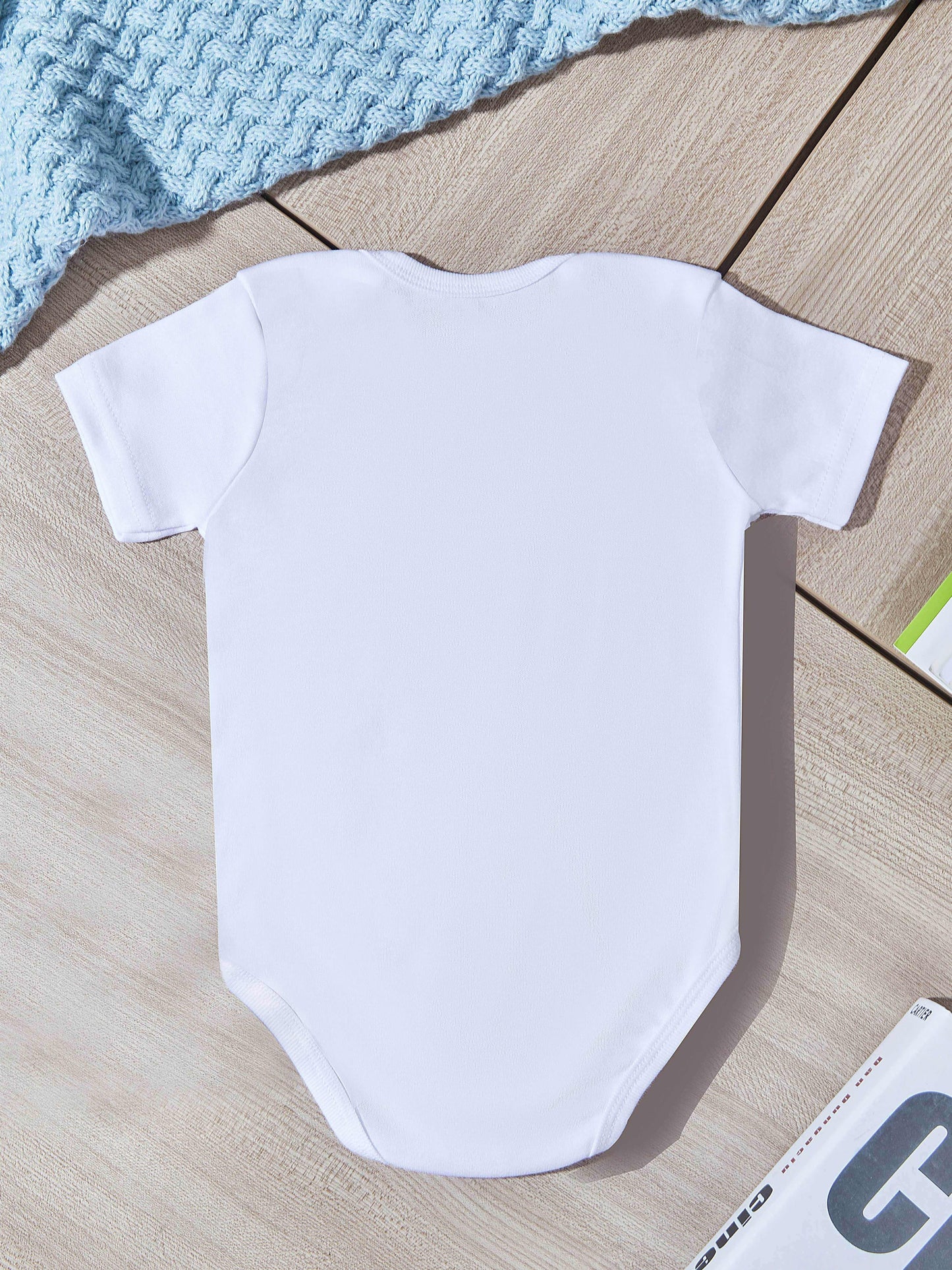 Baby Boy's & Girl's "9 Months" Print Bodysuit