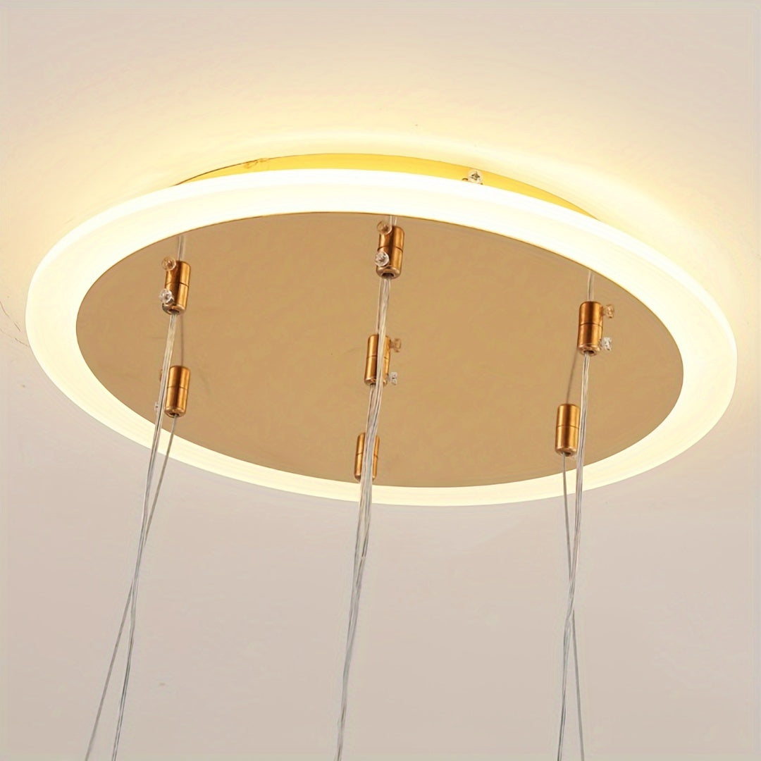 Modern LED tri-color variable light