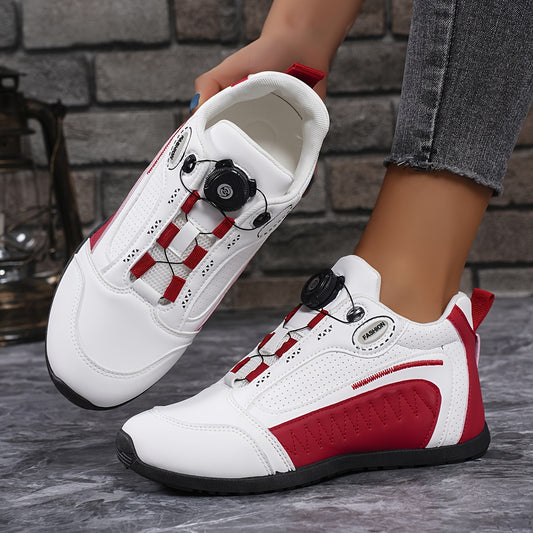 Contrast Color Casual Sneakers,  Low-top Breathable Trainers