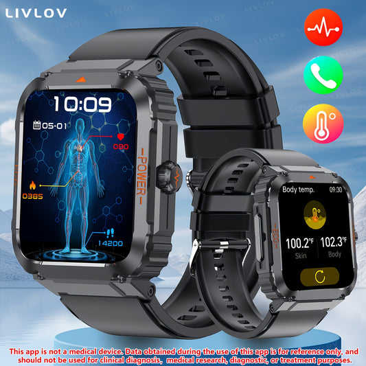 Smart Watch with Wireless Call for Women & Men