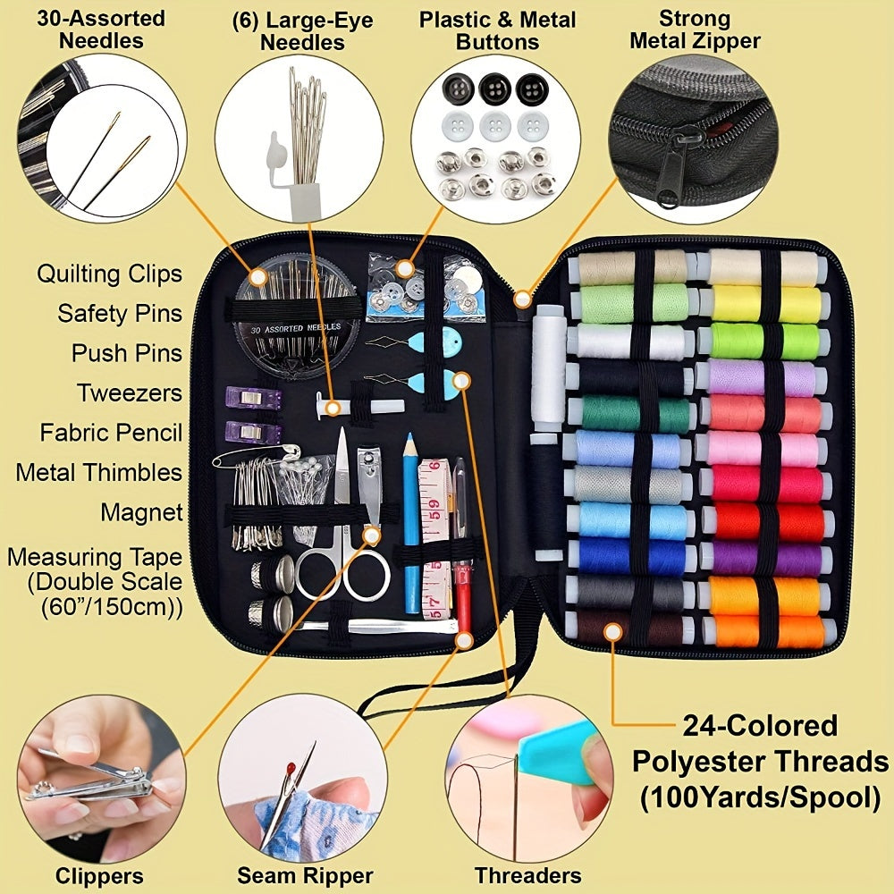 Sewing Kit With 100 Sewing Supplies And Accessories