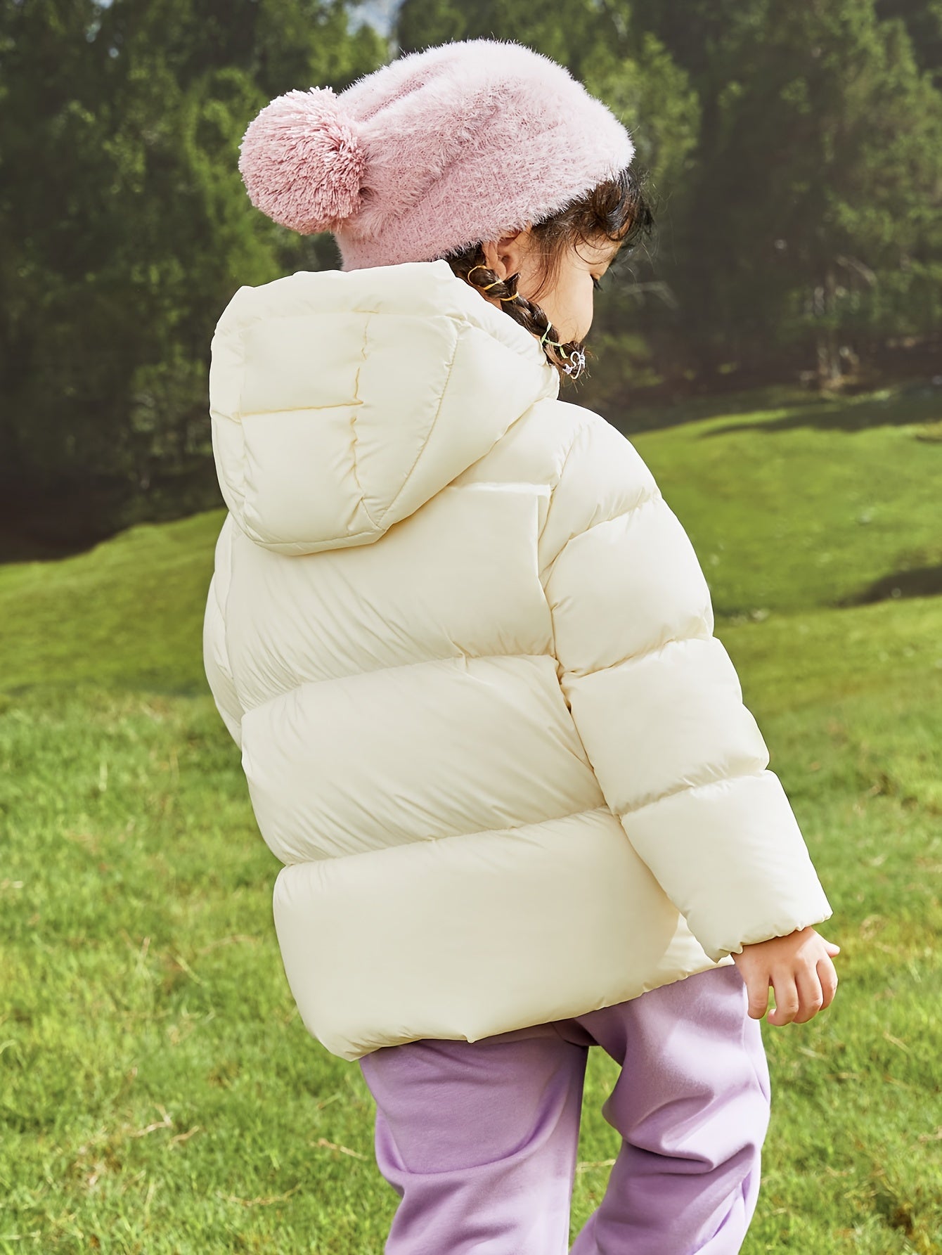 Baby Girl Down Jacket For Winter