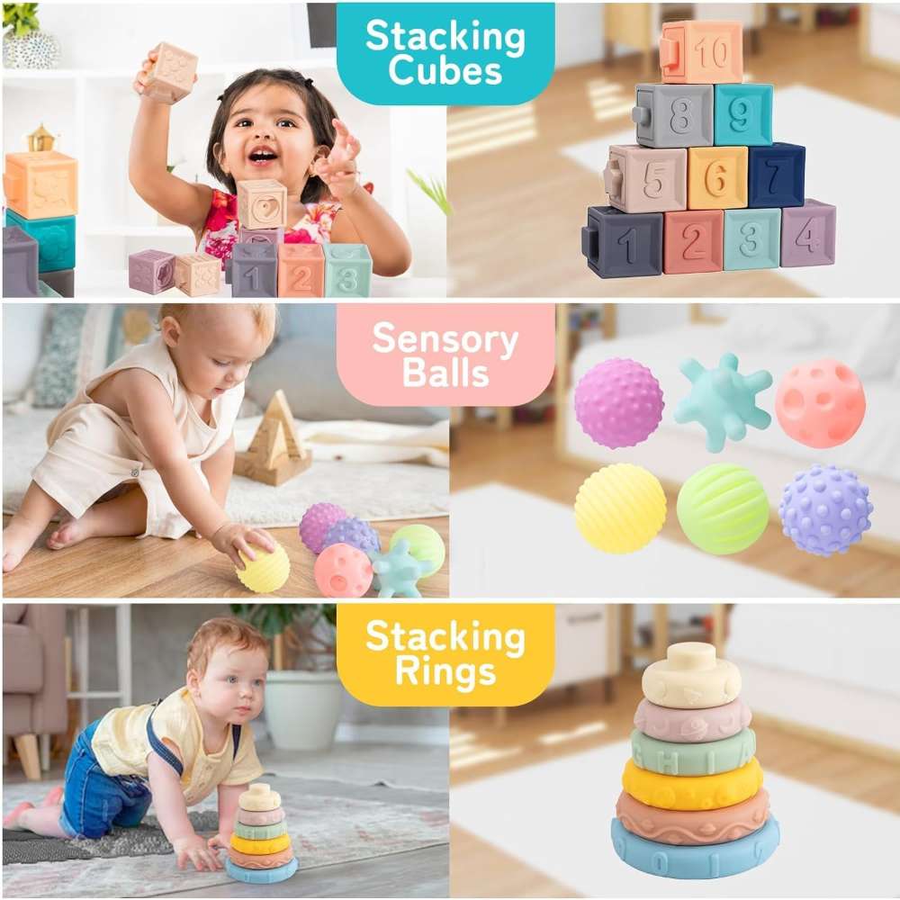 Baby Toys for 6 to 36 Months, Toys for Babies, Sensory Toys for Toddlers