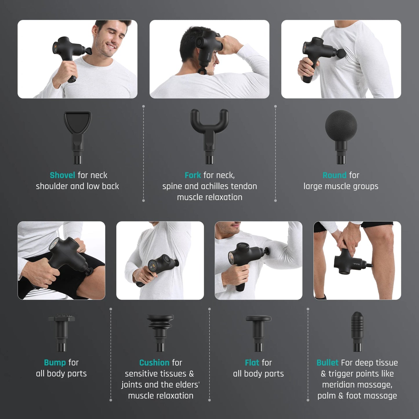 Massage Gun, Professional Muscle Percussion Massage Gun