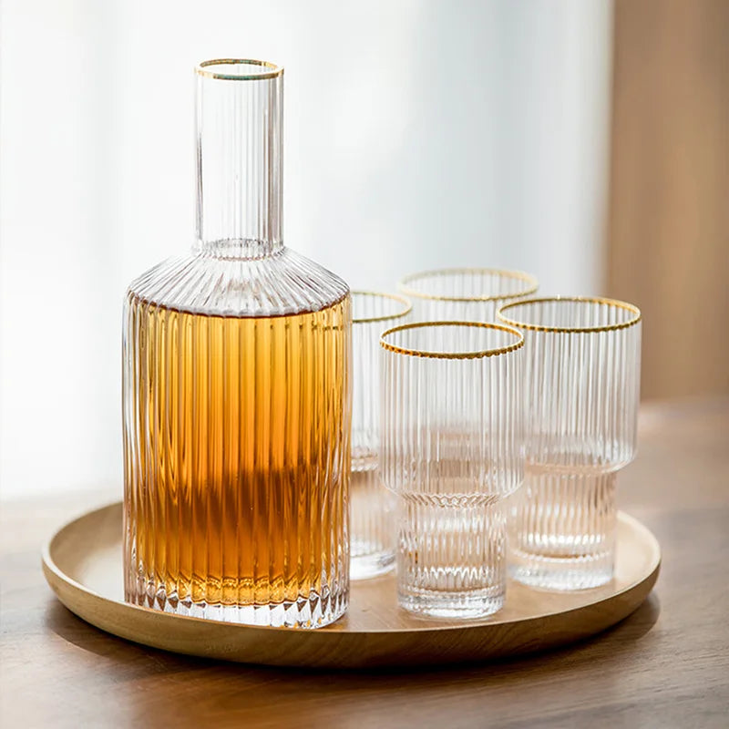 Creative Crystal Glass Water Jug  Home Set