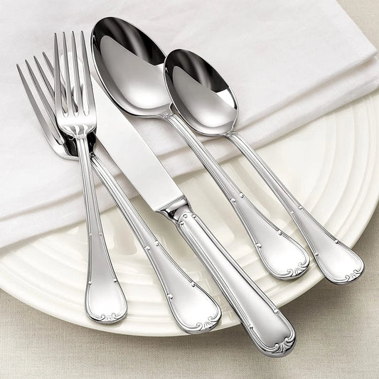 Luxury Gold Accent Cutlery Set