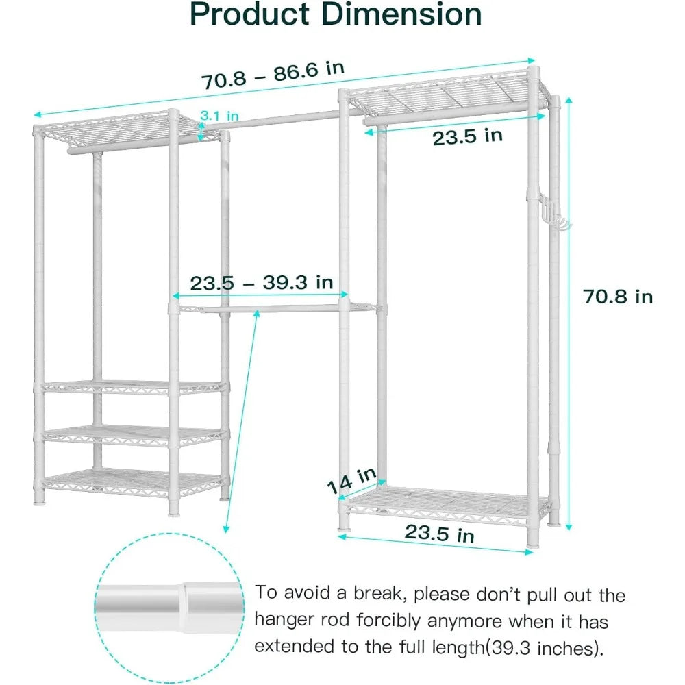 Heavy Duty Clothes Rack