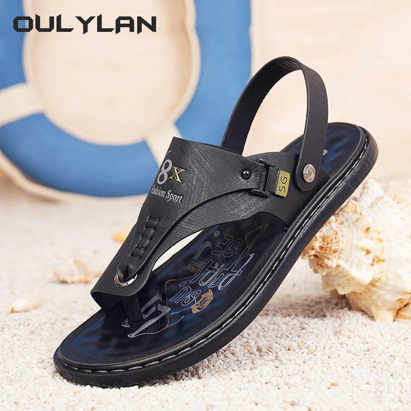 2024 Fashion Breathable Men's Slippers