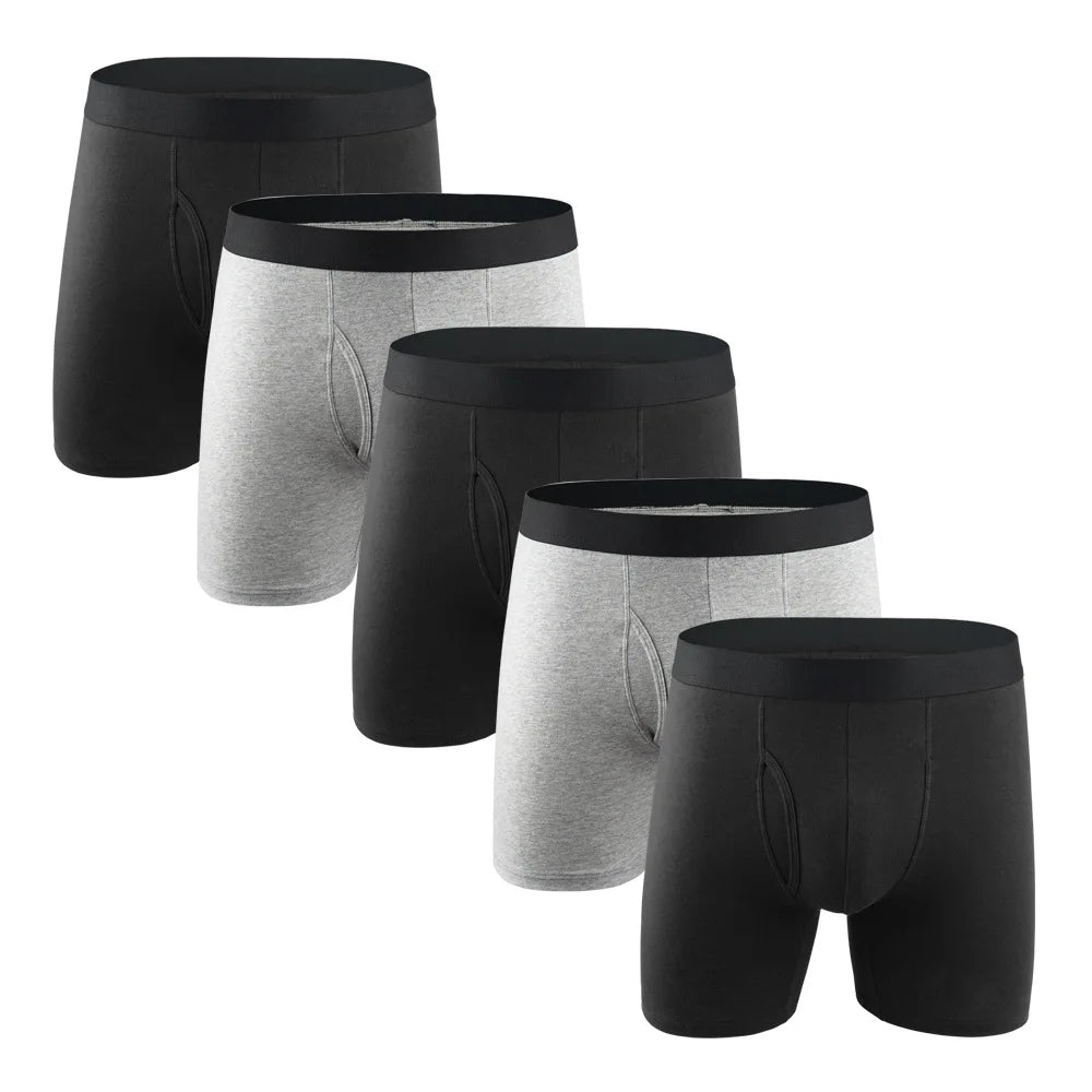 2024 Underwear Men Boxers Long