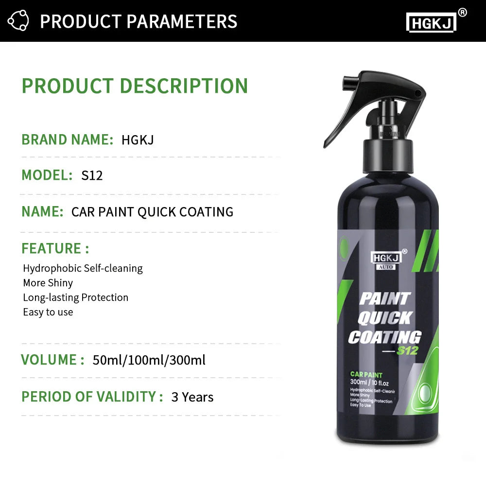 Coating Agent Spray Auto Body Ceramic Coats