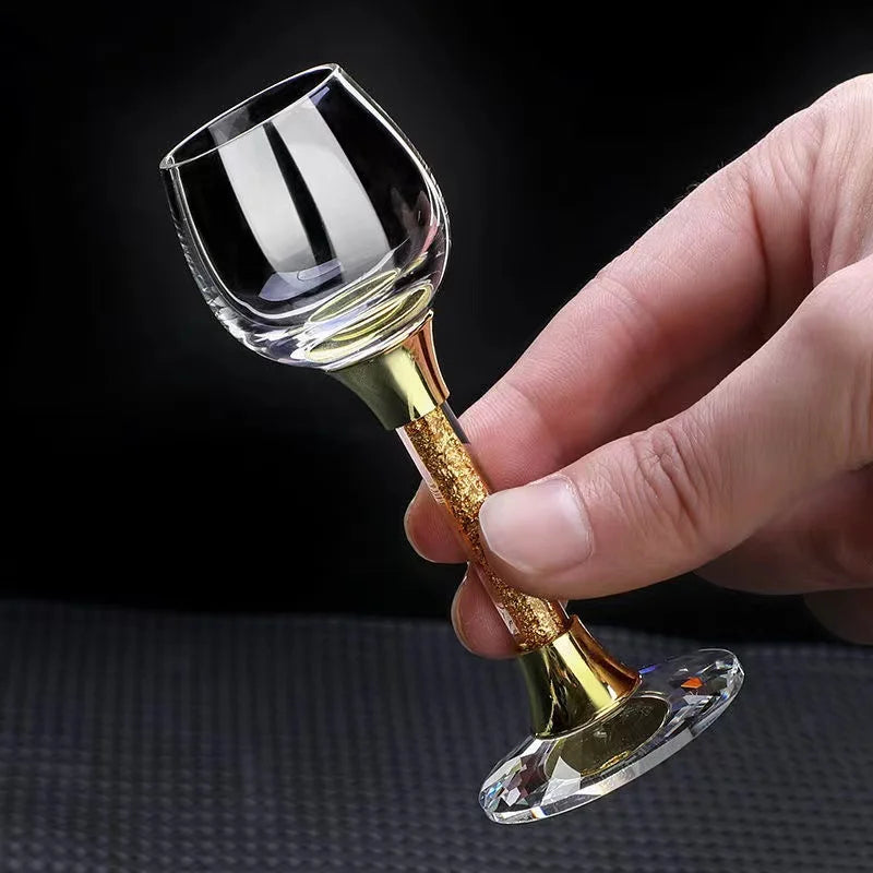 5-65ml Creative Gold Foil Shot Glass