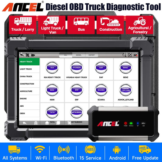 Heavy Duty Truck  Scanner Professional Full System