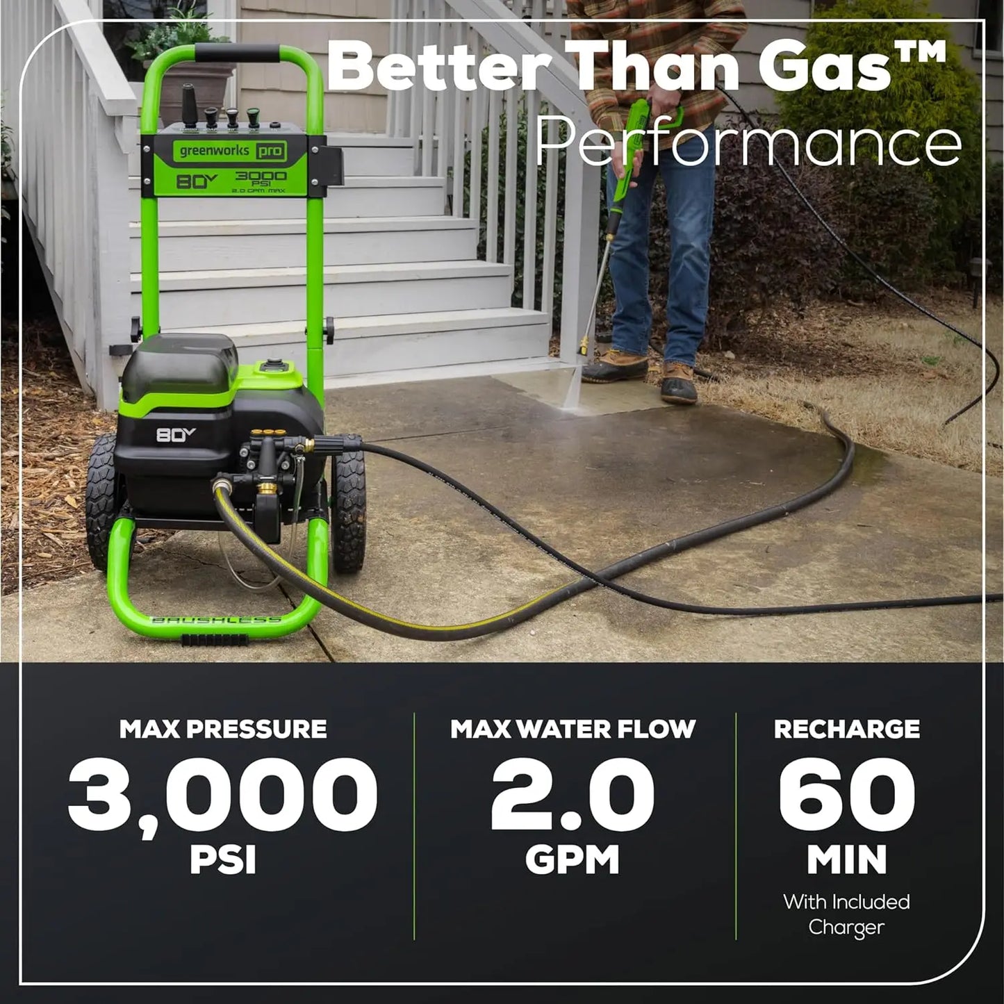 3000 PSI Pressure Washer