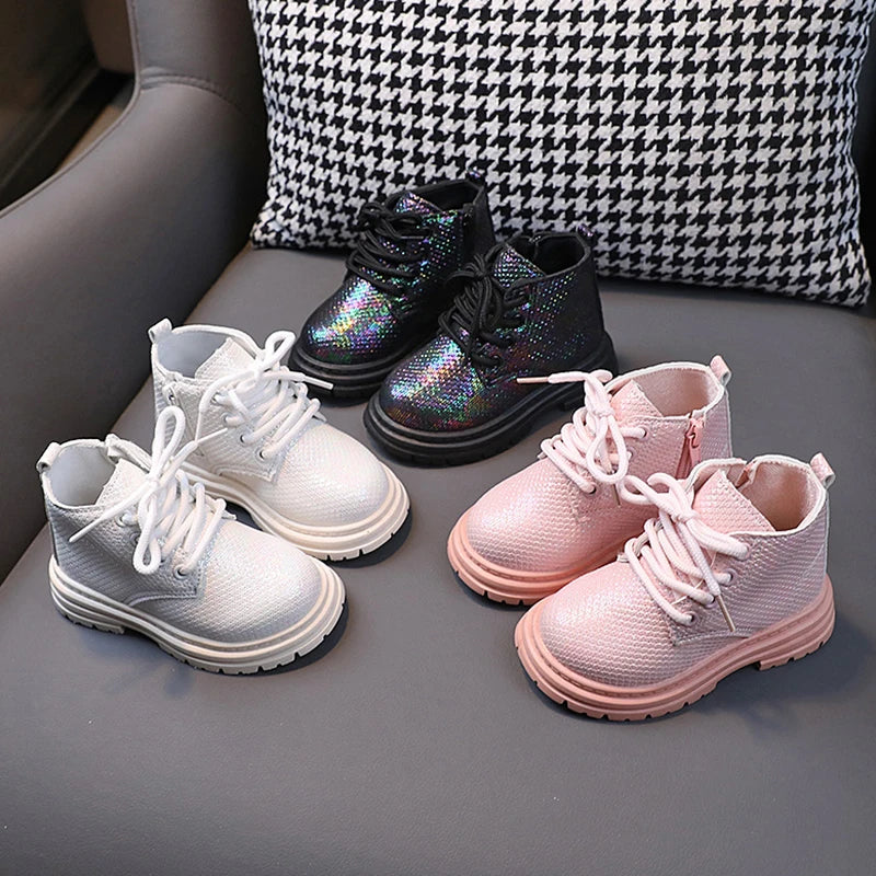 2024 New Summer Fashion Baby Shoes 1-6 Year Old Girls Short Boots Outdoor Anti Slip Trend Kids Boots Childrens Shoes