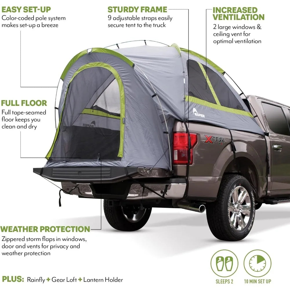 Truck Bed 2 Person Camping Tent