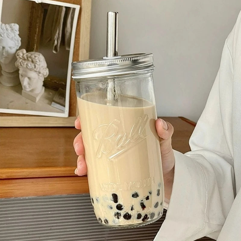 650ml Boba Milk Tea Glass