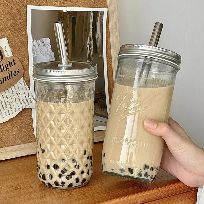 650ml Boba Milk Tea Glass