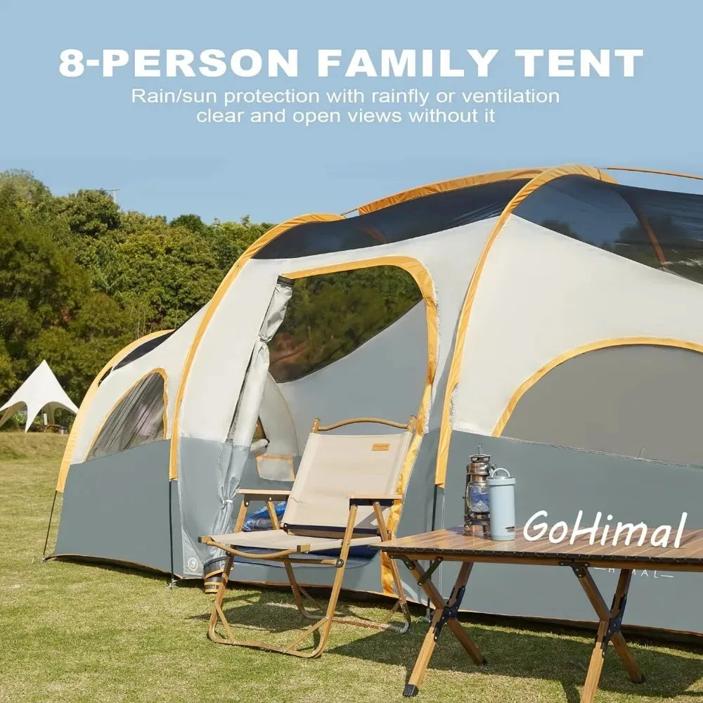 8 Person Tent for Camping,