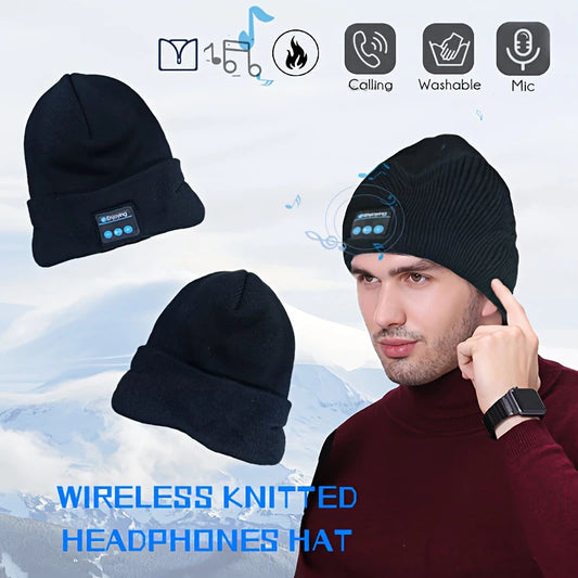 Winter Sports Bluetooth Warm Beanie