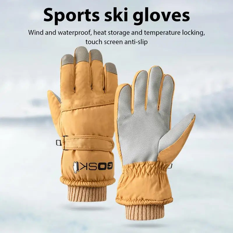 Winter Snowboard Ski Gloves Windproof