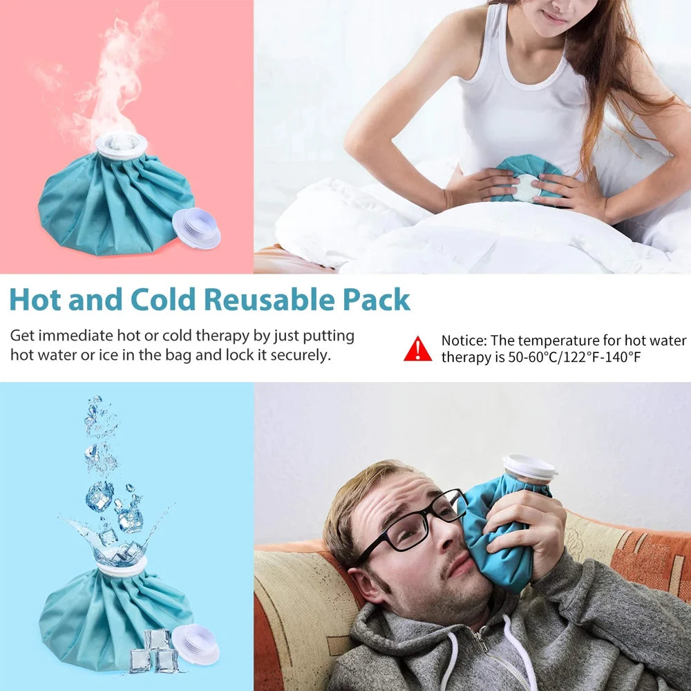 Ice Bag Packs for Injuries, Reusable Ice Bags