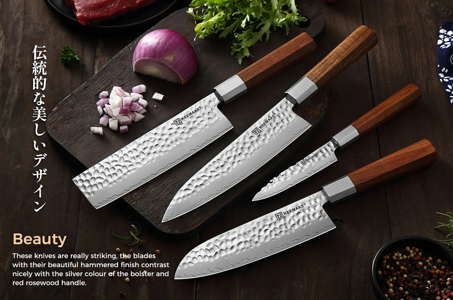 Kitchen Knives 1-4PCS Set