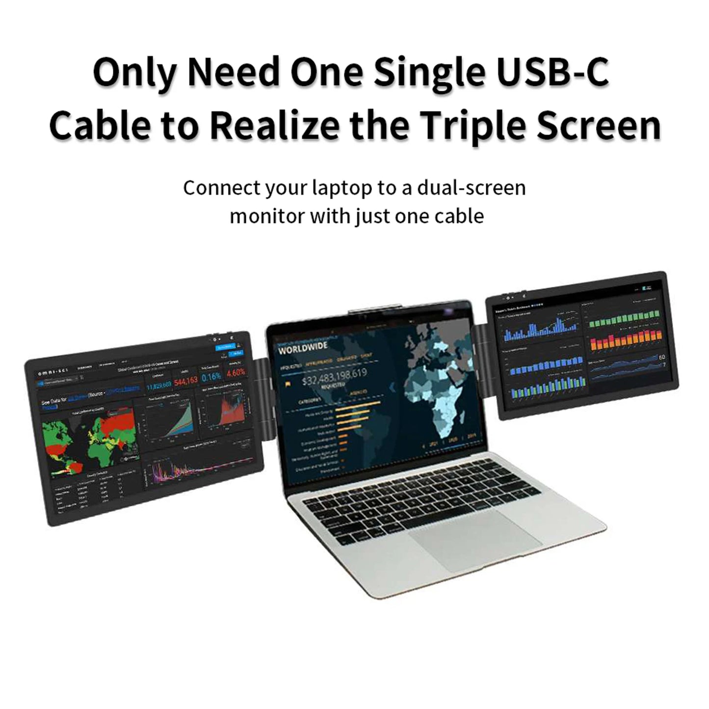 12 Inch Laptop Dual Monitor Extender Laptops