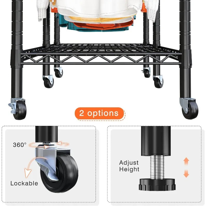 79" H Clothes Rack Heavy Duty