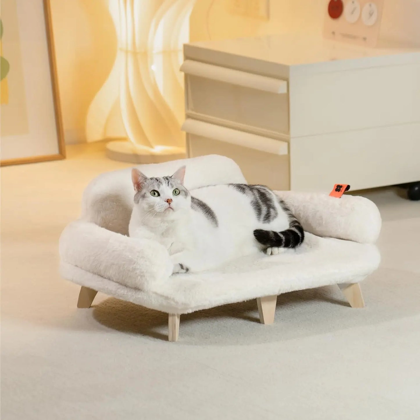 Cat Bed with Removable Washable Cover