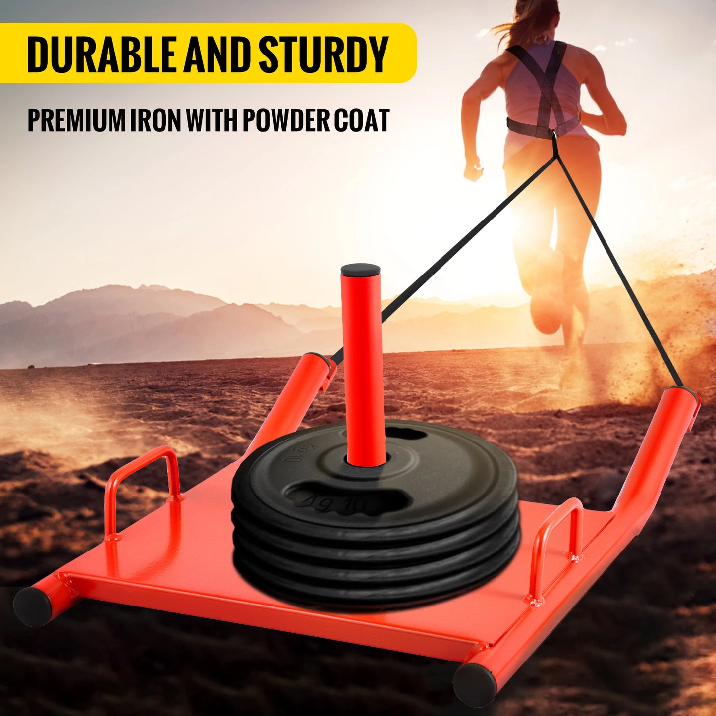 Weight Sled Push Pull Heavy Sled