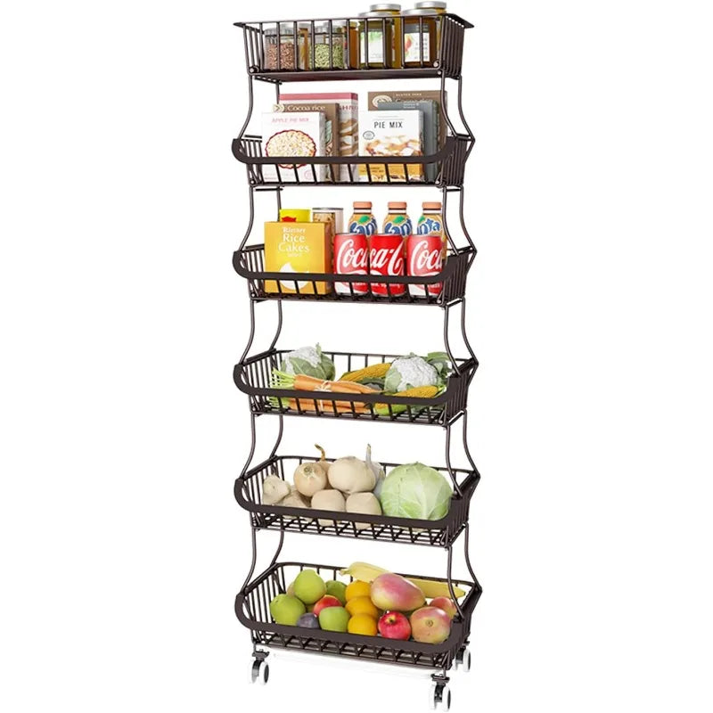 6 Tier Fruit Vegetable Basket