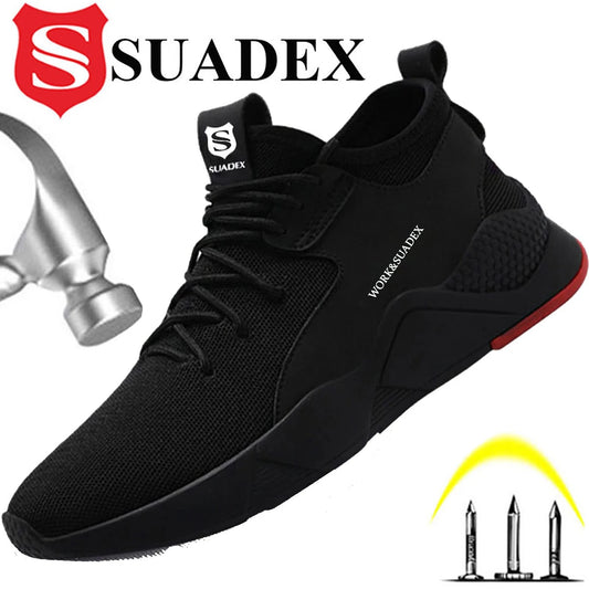 Men Work Safety Shoes Steel Toe