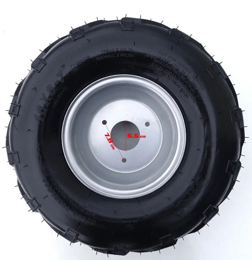 ATV Wheel Tire + Rim Go Kart Buggy