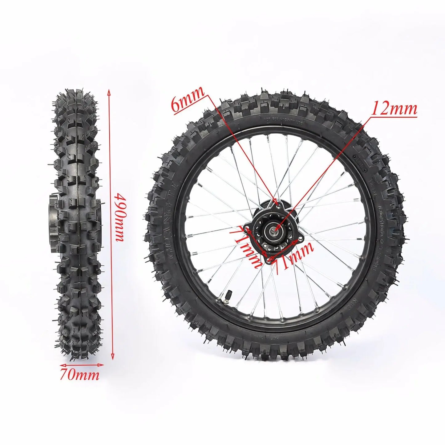 Front Tire Rim Wheel R