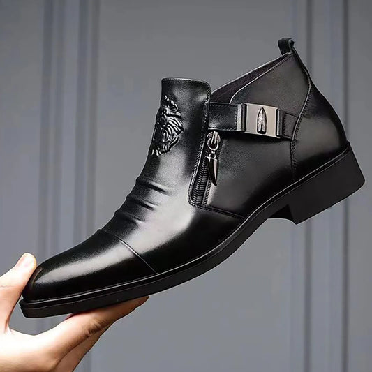 Men's Business Zipper Boots