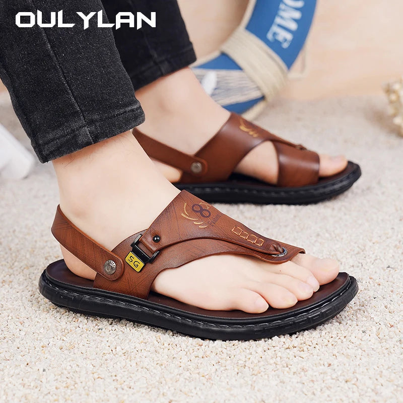 2024 Fashion Breathable Men's Slippers