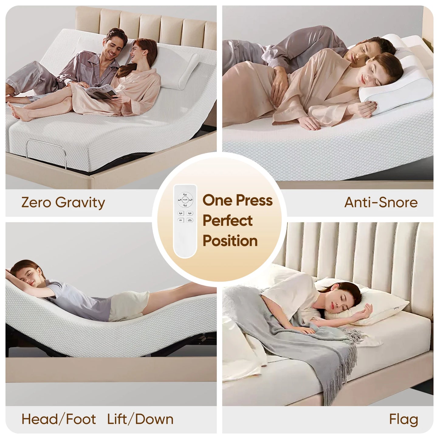 King Size Adjustable Bed Frame