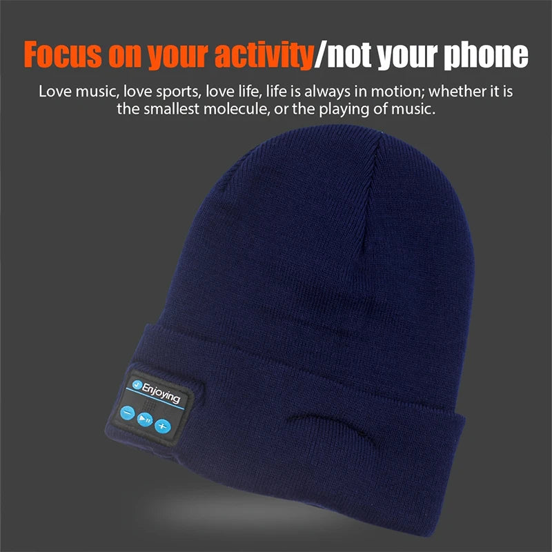 Winter Sports Bluetooth Warm Beanie