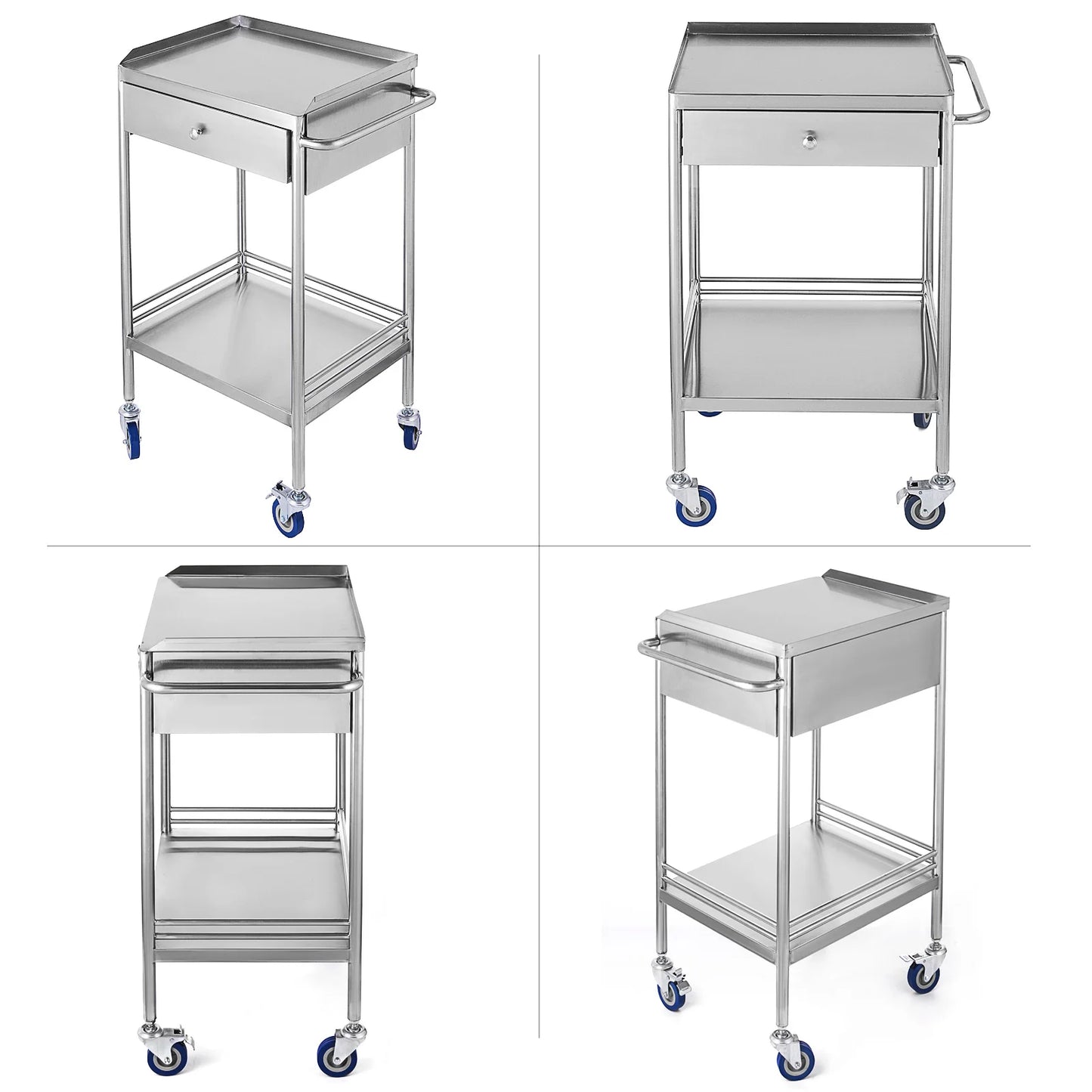 Cart with Wheels Multi-purpose Rack