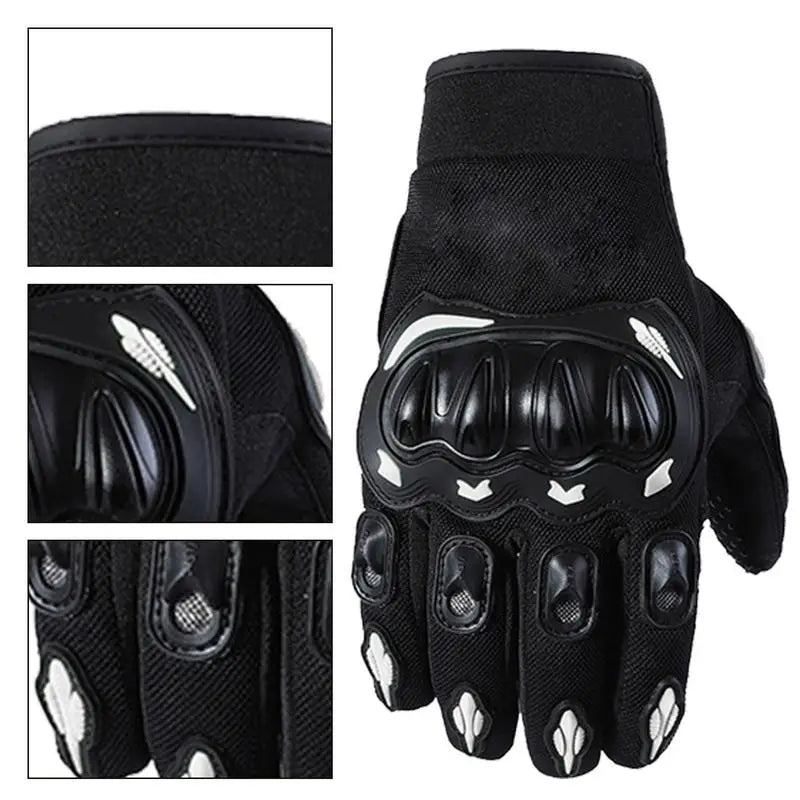 Motorcycle Gloves Man Women Touch Screen Winter Warm Windproof Shockproof Protective Gloves Winter Gloves