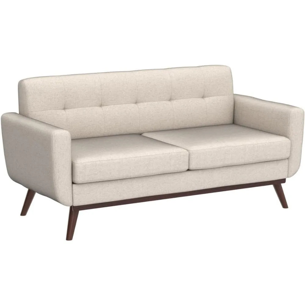 Mid Century Modern Decor Love Seat Couc