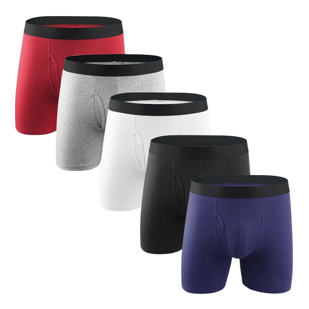 2024 Underwear Men Boxers Long