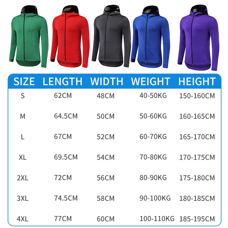 Outdoor Sportswear Hooded Jackets