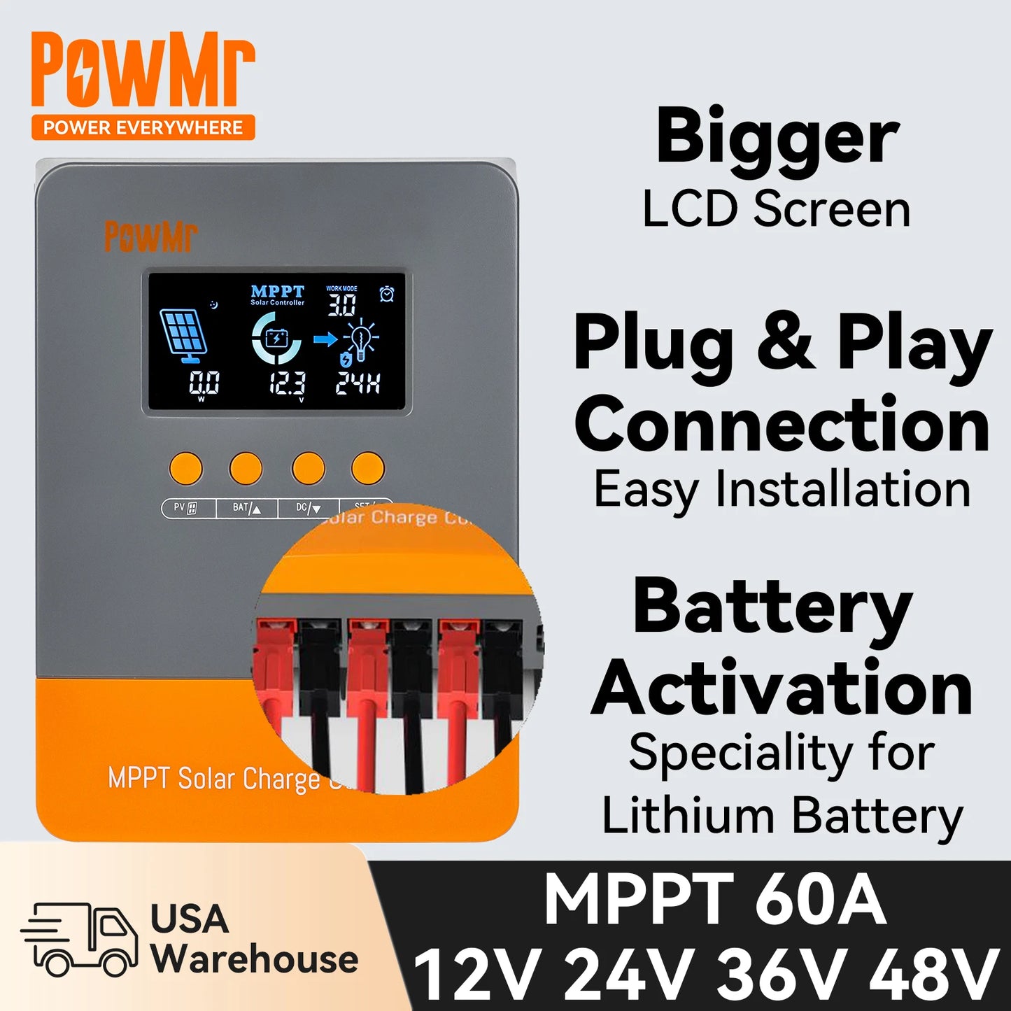 60A Solar Voltage Controller